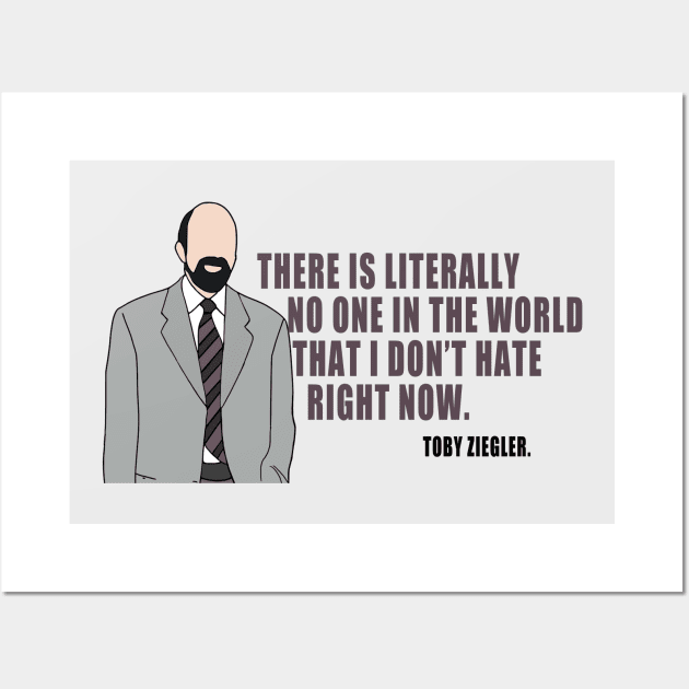 toby ziegler Wall Art by aluap1006